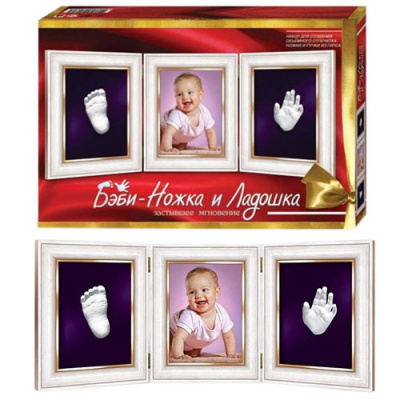 Набір для творчості Бебі-Ніжка і Долонька (рус) Dankotoys БНЛ-01