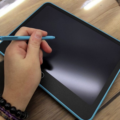 Планшет дитячий для малювання, LCD екран 11” (блакитний) MIC H11C