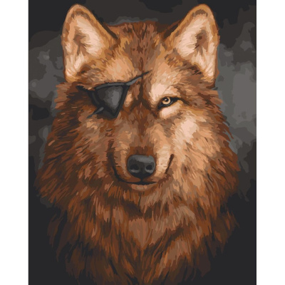 Картина за номерами Вервольф 40х50 см Art Craft 11645-AC