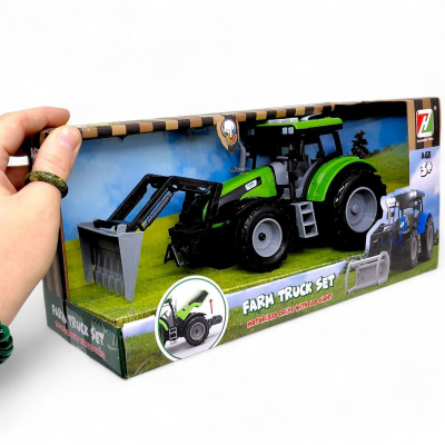 Машинка пластикова Трактор ЗЕЛЕНИЙ Huanzhi Toys 550-48J
