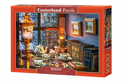 Пазли Чаювання зимовим вечором, 1000 елементів Castorland С-104116