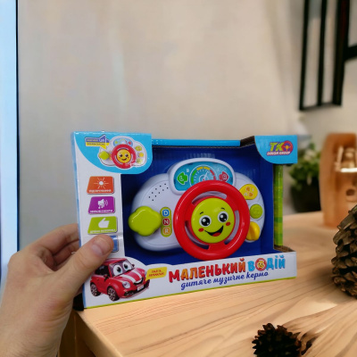 Музична іграшка Кермо: Маленький водій (укр) TK Group 11838