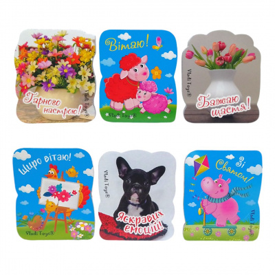 Магніт 8 березня Vladi Toys VT5104-12