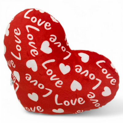 Іграшка м’яка Серце Love розмір М (26х8х18 см) Сувенир-Декор HL-M