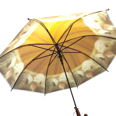 Дитяча парасолька КОТИКИ (СВІТЛО-КОРИЧНЕВИЙ) MIC д6003/0