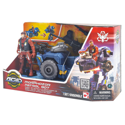 Ігровий набір A.C.I.D. MorphoZor Patrol Bot/МорфоЗор Патрульний робот, 535003 A.C.I.D 535003