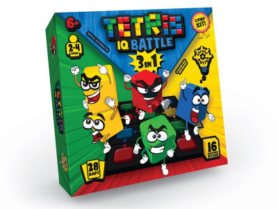 Розвиваюча гра Tetris IQ battle 3in1, укр Dankotoys G-TIB-02U
