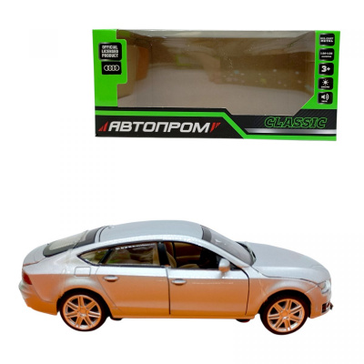 Машина мет. 1:32 Audi A7 Sportback Автопром 68319