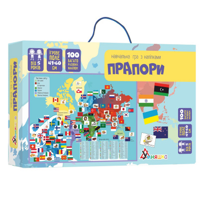 Навчальна гра Прапори (укр) Умняшка КП-011