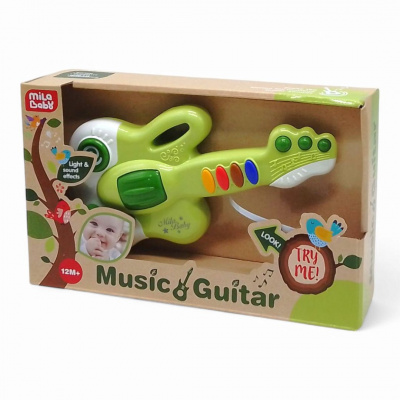 Гітара інтерактивна, музика, світло Mila Baby 49442