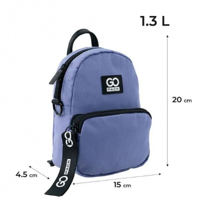 Міні рюкзак-сумка GoPack EducationTeens Синій GoPack GO24-181XXS-3